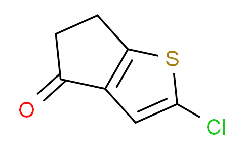 CAS No. 69300-48-7, 2-Chloro-5,6-dihydro-4H-cyclopenta[b]thiophen-4-one