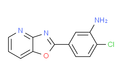 CAS No. 354561-70-9, 2-Chloro-5-(oxazolo[4,5-b]pyridin-2-yl)aniline