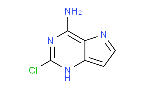 CAS No. 91996-89-3, 2-Chloro-5H-pyrrolo[3,2-d]pyrimidin-4-amine