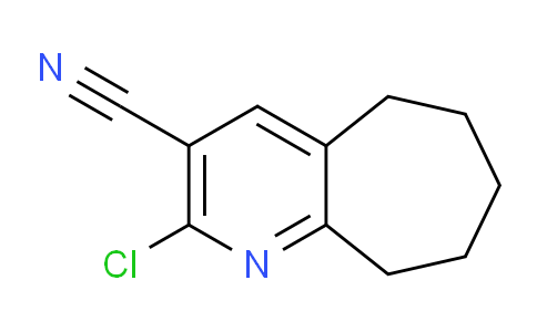 CAS No. 115248-58-3, 2-Chloro-6,7,8,9-tetrahydro-5H-cyclohepta[b]pyridine-3-carbonitrile