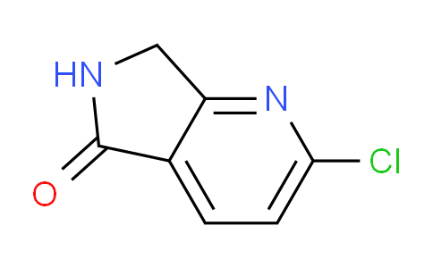 CAS No. 1256811-82-1, 2-Chloro-6,7-dihydro-5H-pyrrolo[3,4-b]pyridin-5-one