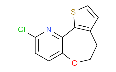 CAS No. 1282528-87-3, 2-Chloro-6,7-dihydrothieno[2',3':4,5]oxepino[3,2-b]pyridine