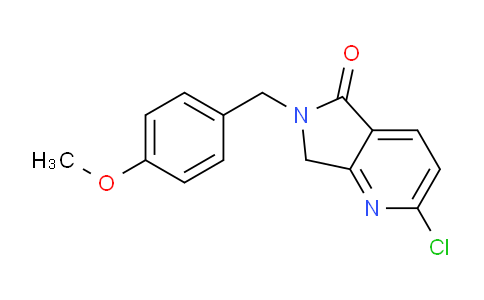CAS No. 1440519-73-2, 2-Chloro-6-(4-methoxybenzyl)-6,7-dihydro-5H-pyrrolo[3,4-b]pyridin-5-one