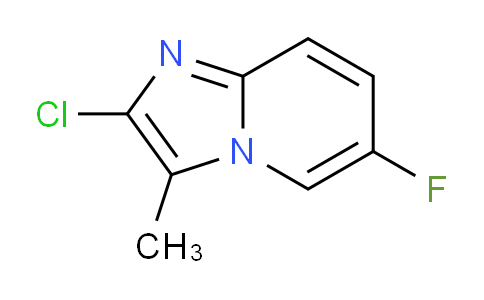 CAS No. 1428521-71-4, 2-Chloro-6-fluoro-3-methylimidazo[1,2-a]pyridine