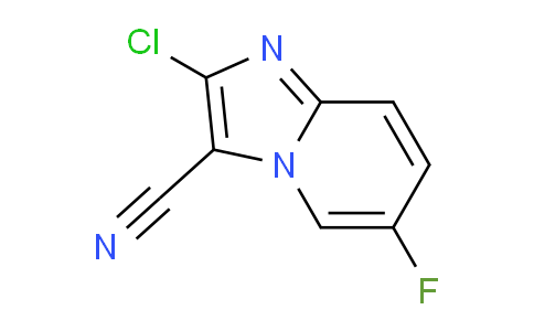 CAS No. 1428521-72-5, 2-Chloro-6-fluoroimidazo[1,2-a]pyridine-3-carbonitrile