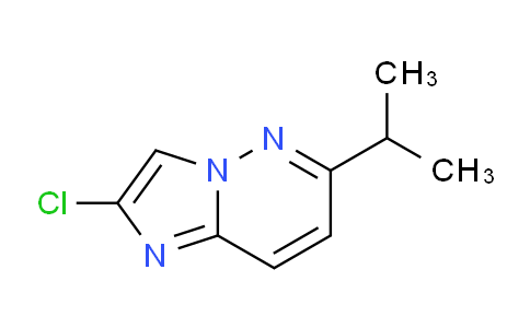 CAS No. 570416-42-1, 2-Chloro-6-isopropylimidazo[1,2-b]pyridazine