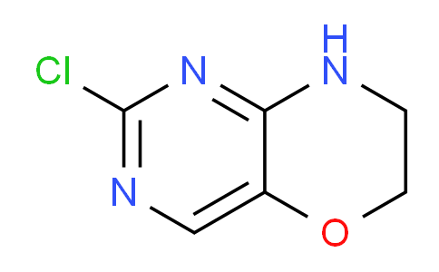CAS No. 1303587-99-6, 2-Chloro-7,8-dihydro-6H-pyrimido[5,4-b][1,4]oxazine