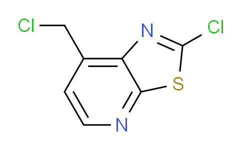 CAS No. 1208225-89-1, 2-Chloro-7-(chloromethyl)thiazolo[5,4-b]pyridine