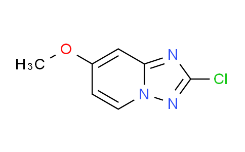 CAS No. 1551177-88-8, 2-Chloro-7-methoxy-[1,2,4]triazolo[1,5-a]pyridine
