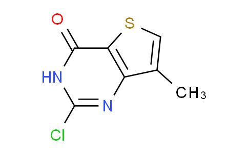 CAS No. 1265593-71-2, 2-Chloro-7-methylthieno[3,2-d]pyrimidin-4(3H)-one