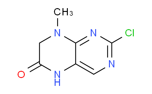 CAS No. 944580-73-8, 2-Chloro-8-methyl-7,8-dihydropteridin-6(5H)-one