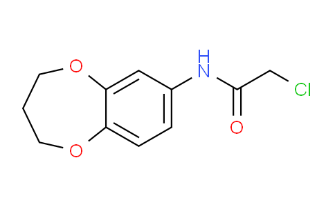 CAS No. 757220-20-5, 2-Chloro-N-(3,4-dihydro-2H-benzo[b][1,4]dioxepin-7-yl)acetamide