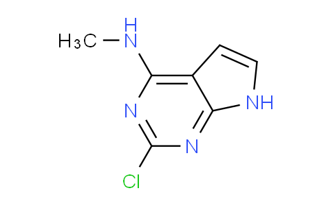 CAS No. 934524-27-3, 2-Chloro-N-methyl-7H-pyrrolo[2,3-d]pyrimidin-4-amine