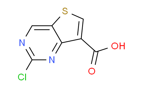 CAS No. 1356016-36-8, 2-Chlorothieno[3,2-d]pyrimidine-7-carboxylic acid