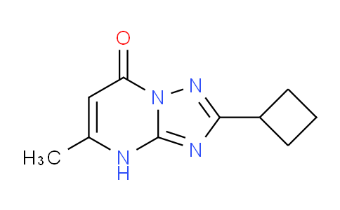 DY672767 | 1379811-25-2 | 2-Cyclobutyl-5-methyl-[1,2,4]triazolo[1,5-a]pyrimidin-7(4H)-one
