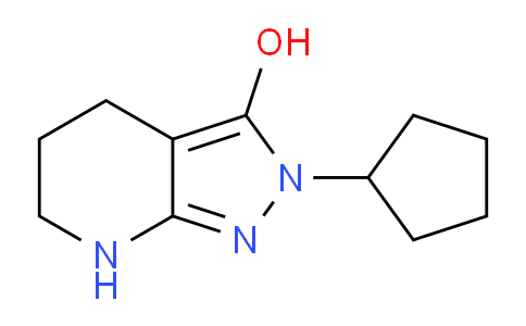 CAS No. 1708401-26-6, 2-Cyclopentyl-4,5,6,7-tetrahydro-2H-pyrazolo[3,4-b]pyridin-3-ol