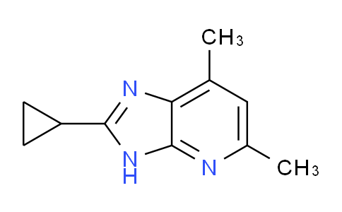 CAS No. 135070-90-5, 2-Cyclopropyl-5,7-dimethyl-3H-imidazo[4,5-b]pyridine