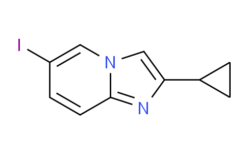 CAS No. 1447912-71-1, 2-Cyclopropyl-6-iodoimidazo[1,2-a]pyridine