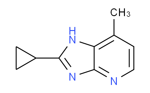 CAS No. 135070-80-3, 2-Cyclopropyl-7-methyl-1H-imidazo[4,5-b]pyridine