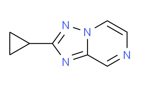 CAS No. 681249-76-3, 2-Cyclopropyl-[1,2,4]triazolo[1,5-a]pyrazine