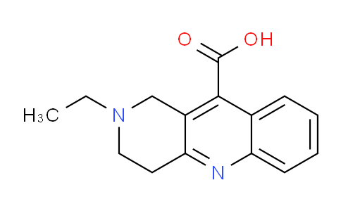 CAS No. 519150-65-3, 2-Ethyl-1,2,3,4-tetrahydrobenzo[b][1,6]naphthyridine-10-carboxylic acid