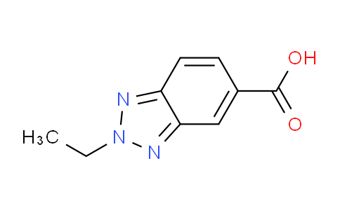 CAS No. 1378847-79-0, 2-Ethyl-2H-benzo[d][1,2,3]triazole-5-carboxylic acid