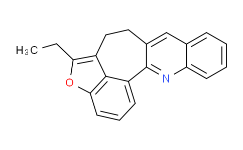 CAS No. 1042-81-5, 2-Ethyl-3,4-dihydrobenzofuro[3',4':5,6,7]cyclohepta[1,2-b]quinoline
