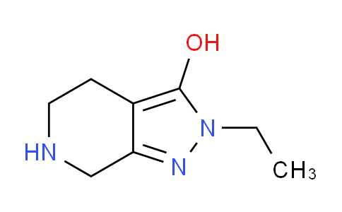 CAS No. 1708079-33-7, 2-Ethyl-4,5,6,7-tetrahydro-2H-pyrazolo[3,4-c]pyridin-3-ol