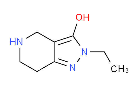 CAS No. 1779123-46-4, 2-Ethyl-4,5,6,7-tetrahydro-2H-pyrazolo[4,3-c]pyridin-3-ol