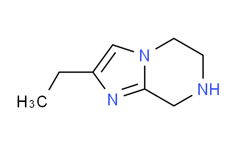CAS No. 126052-32-2, 2-Ethyl-5,6,7,8-tetrahydroimidazo[1,2-a]pyrazine