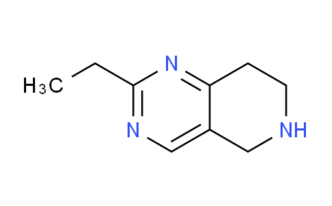 CAS No. 1598036-14-6, 2-Ethyl-5,6,7,8-tetrahydropyrido[4,3-d]pyrimidine