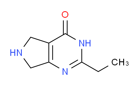 CAS No. 1220030-37-4, 2-Ethyl-6,7-dihydro-3H-pyrrolo[3,4-d]pyrimidin-4(5H)-one