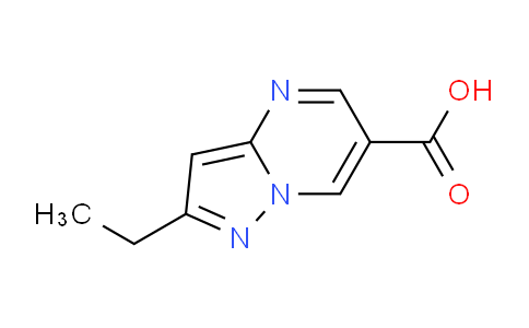 CAS No. 1707575-91-4, 2-Ethylpyrazolo[1,5-a]pyrimidine-6-carboxylic acid