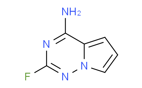 CAS No. 1365477-44-6, 2-Fluoropyrrolo[2,1-f][1,2,4]triazin-4-amine
