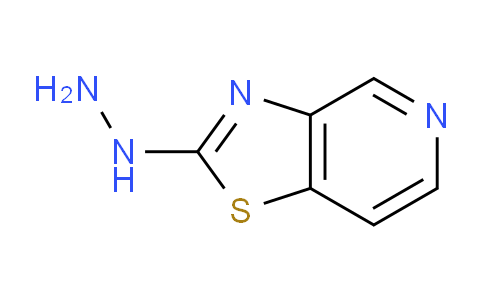 CAS No. 65128-68-9, 2-Hydrazinylthiazolo[4,5-c]pyridine