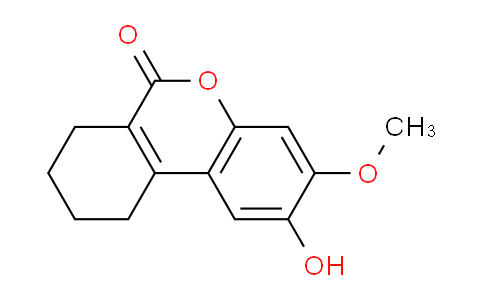 CAS No. 145575-31-1, 2-Hydroxy-3-methoxy-7,8,9,10-tetrahydro-6H-benzo[c]chromen-6-one