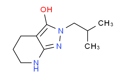 CAS No. 1707581-35-8, 2-Isobutyl-4,5,6,7-tetrahydro-2H-pyrazolo[3,4-b]pyridin-3-ol