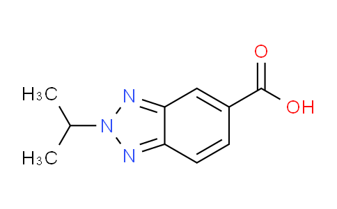 CAS No. 1547075-93-3, 2-Isopropyl-2H-benzo[d][1,2,3]triazole-5-carboxylic acid