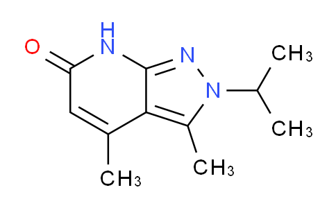 CAS No. 1018163-44-4, 2-Isopropyl-3,4-dimethyl-2H-pyrazolo[3,4-b]pyridin-6(7H)-one