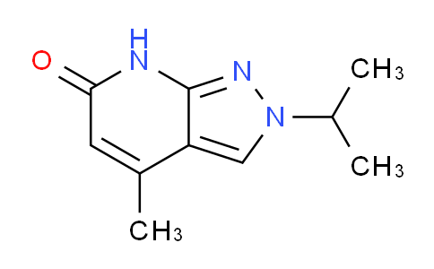 CAS No. 1018163-40-0, 2-Isopropyl-4-methyl-2H-pyrazolo[3,4-b]pyridin-6(7H)-one