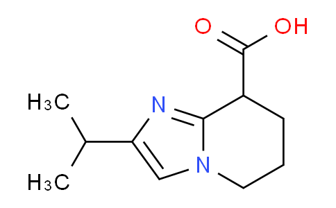 CAS No. 1515166-60-5, 2-Isopropyl-5,6,7,8-tetrahydroimidazo[1,2-a]pyridine-8-carboxylic acid