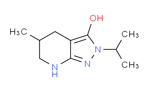 CAS No. 1774900-13-8, 2-Isopropyl-5-methyl-4,5,6,7-tetrahydro-2H-pyrazolo[3,4-b]pyridin-3-ol