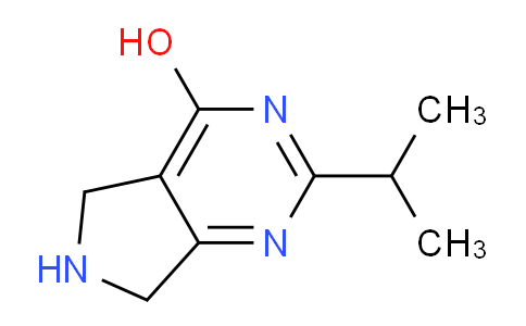CAS No. 1220035-92-6, 2-Isopropyl-6,7-dihydro-5H-pyrrolo[3,4-d]pyrimidin-4-ol