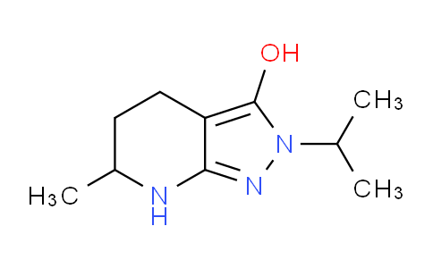 CAS No. 1710675-11-8, 2-Isopropyl-6-methyl-4,5,6,7-tetrahydro-2H-pyrazolo[3,4-b]pyridin-3-ol