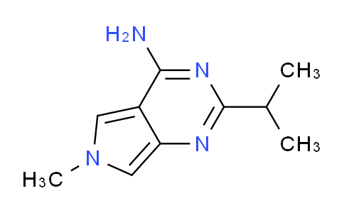 CAS No. 1708199-21-6, 2-Isopropyl-6-methyl-6H-pyrrolo[3,4-d]pyrimidin-4-amine