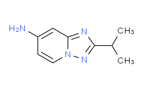 CAS No. 1380331-42-9, 2-Isopropyl-[1,2,4]triazolo[1,5-a]pyridin-7-amine