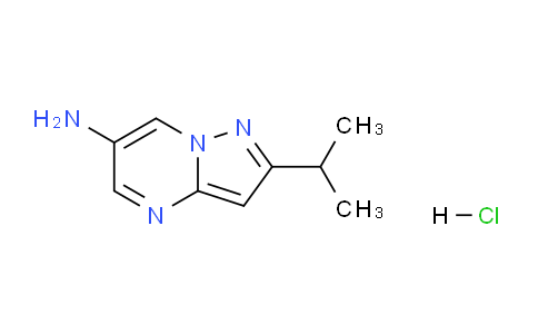CAS No. 1707358-53-9, 2-Isopropylpyrazolo[1,5-a]pyrimidin-6-amine hydrochloride