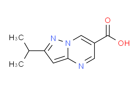 CAS No. 1368058-30-3, 2-Isopropylpyrazolo[1,5-a]pyrimidine-6-carboxylic acid