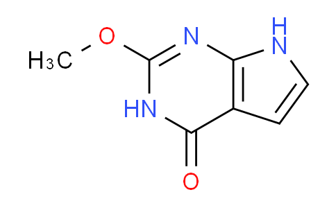 CAS No. 90057-07-1, 2-Methoxy-3,7-dihydropyrrolo[2,3-d]pyrimidin-4-one