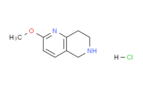 CAS No. 2444575-12-4, 2-Methoxy-5,6,7,8-tetrahydro-1,6-naphthyridine hydrochloride